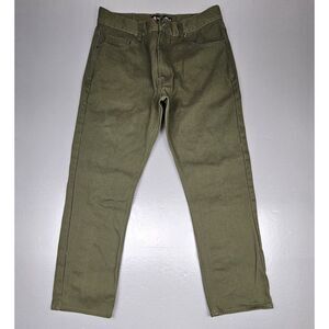 SouthPole Jeans Mens 36x32. Green Straight Leg‎ Denim Y2k Hip-Hop.